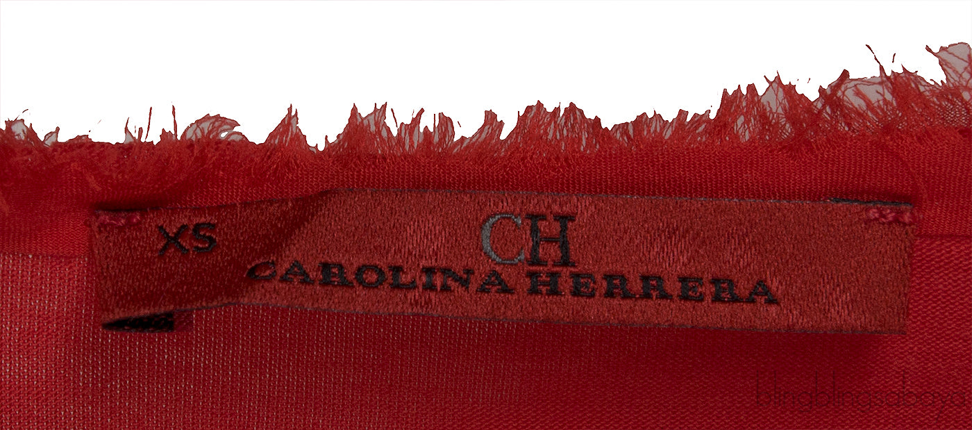 Red T-shirt with Lace Sleeves
