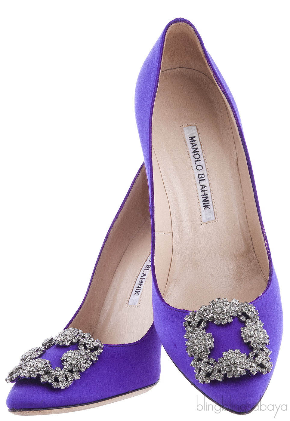 Violet Hangisi Satin Pump