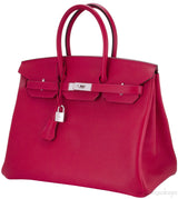Birkin 35 Red Casaque Epsom