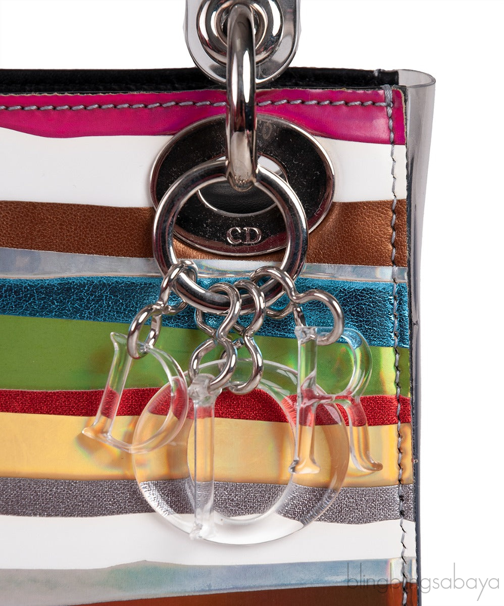 Lady Dior Art Multicolor Acrylic Mini Shoulder Bag