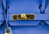 Birkin 30 Bleu Paradise Taurillon GHW