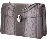 Serpenti  Karung Skin Flap Bag