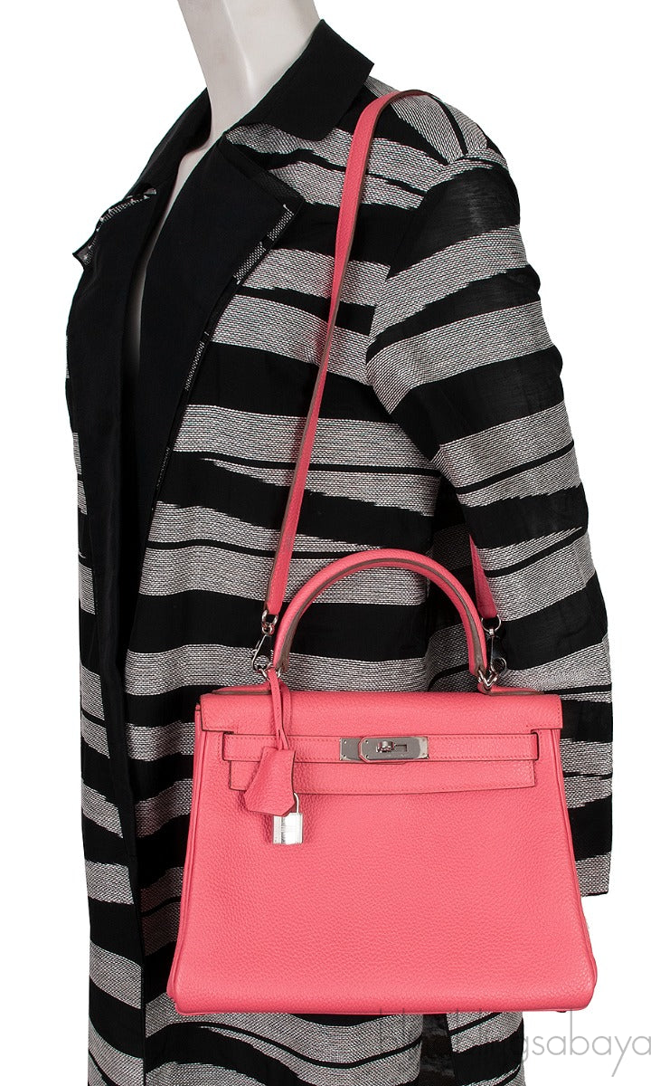 Kelly 28 Rose Lipstick Togo PHW