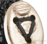 Black Classic Long Tassle Earrings