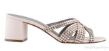Light Pink Crystal Mule