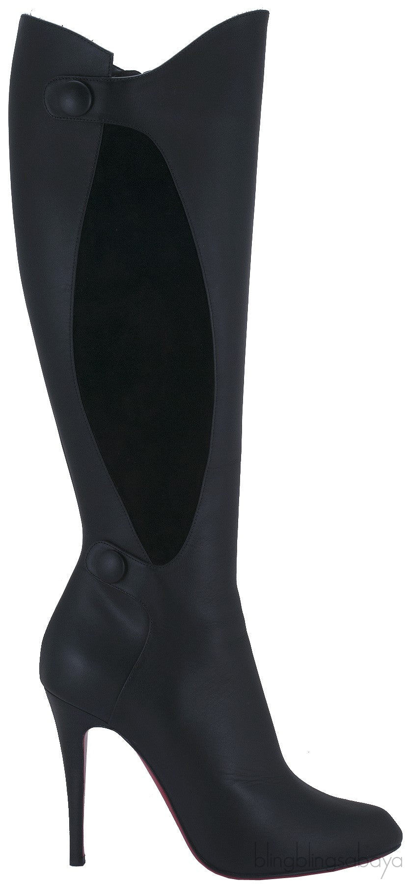 Black Leather & Suede Boots