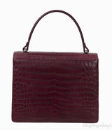 Maxime Bordeaux Crocodile Bag