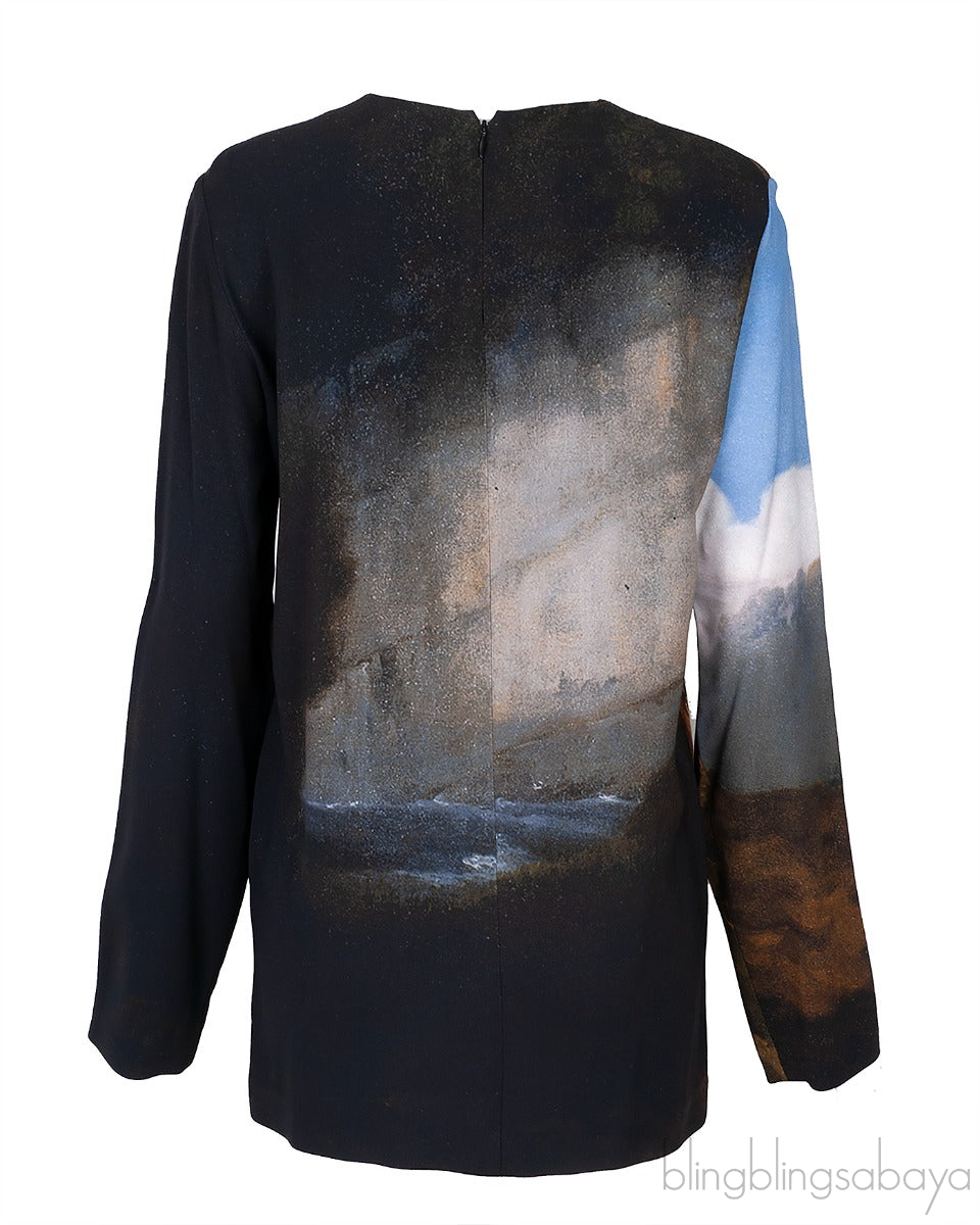 Horse & Lion Printed Top