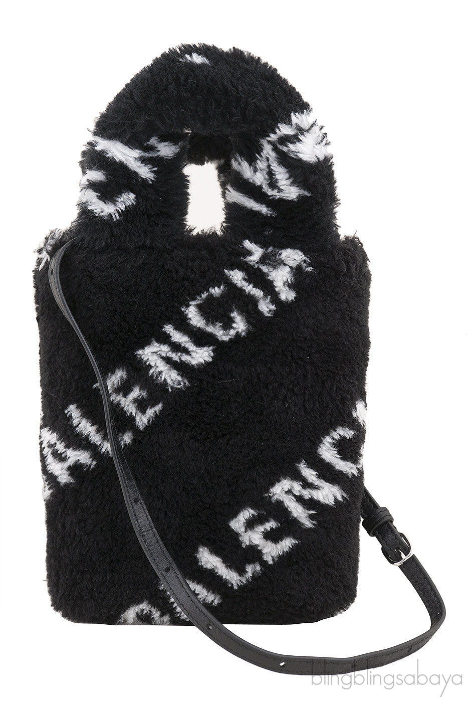 Faux Fur Phone Holder Bag
