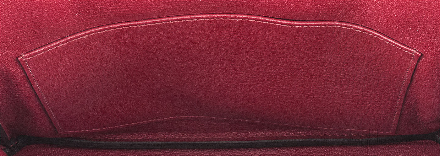 Birkin 25 Rouge Grenat GHW