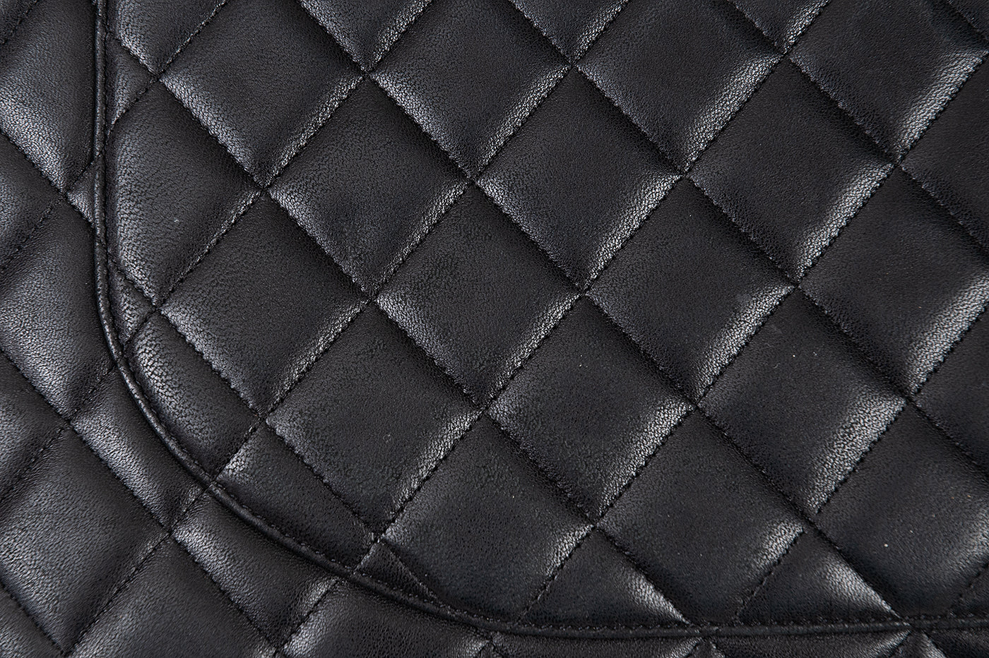 Black Quilted Classic Maxi Flap Bag