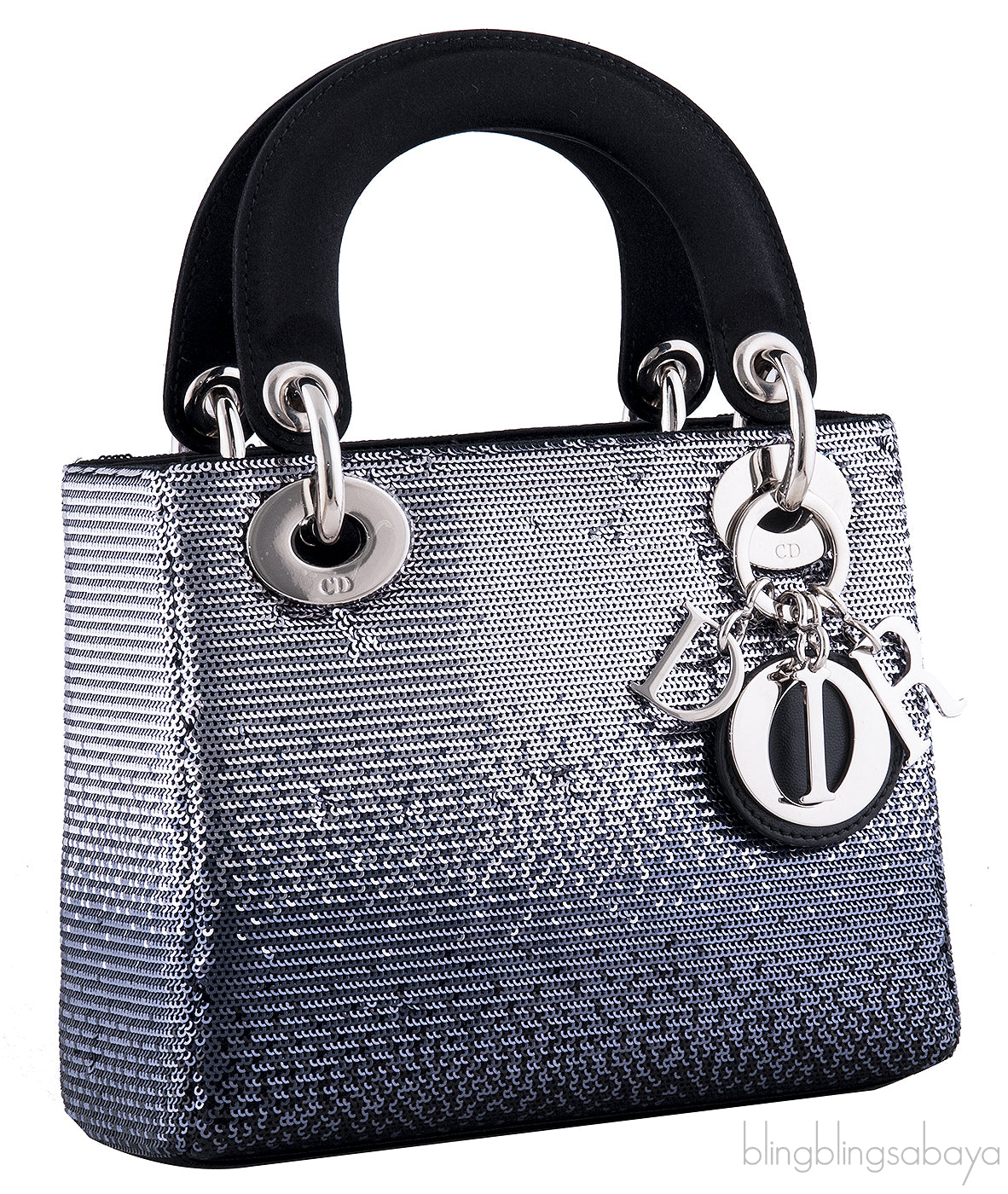 Lady Dior Sequin Micro bag