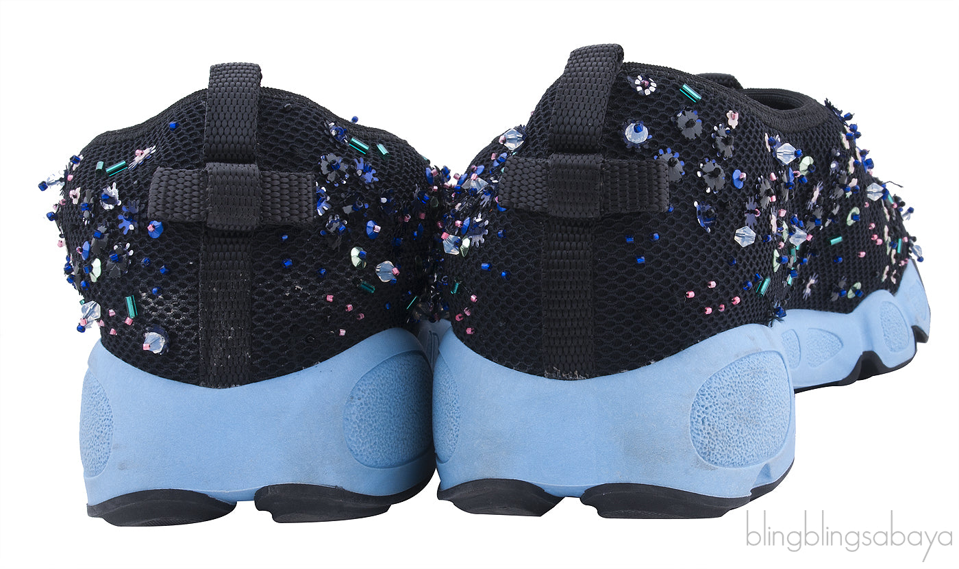 Sequin Black Fushion Sneakers