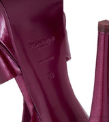 Tribute Patent Textured Leather