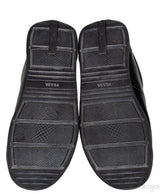 Black Velcro Strap Kids Sneaker 33