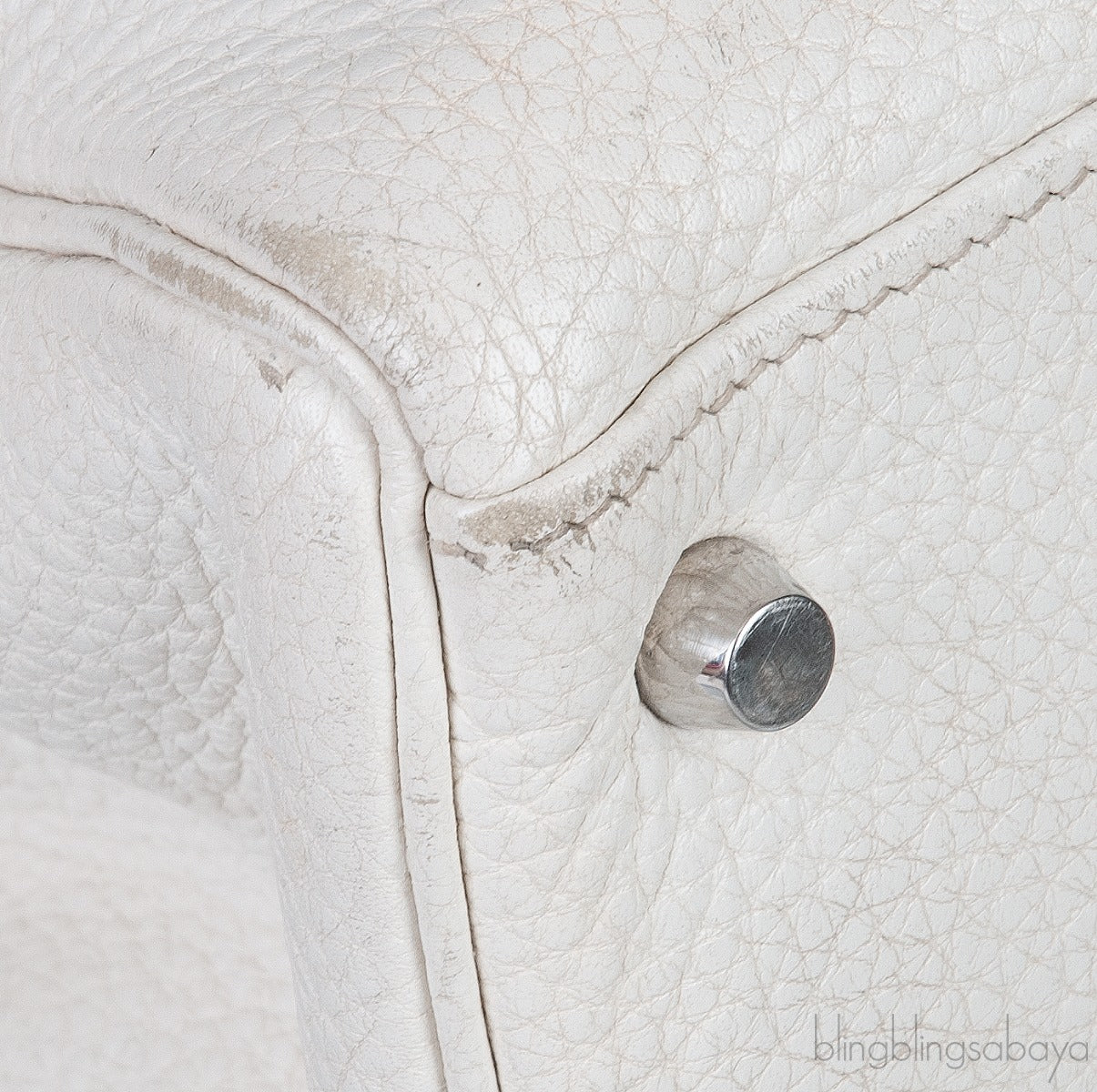Kelly 35 White Retourne  PHW
