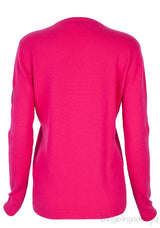 Long Hurts Fuchsia Pink Sweatshirt