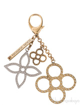 Monogram Bi-color Metal Charm
