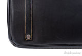 Hermès Birkin 35 Ghillies Noir Veau Evercolor Denim Fonce