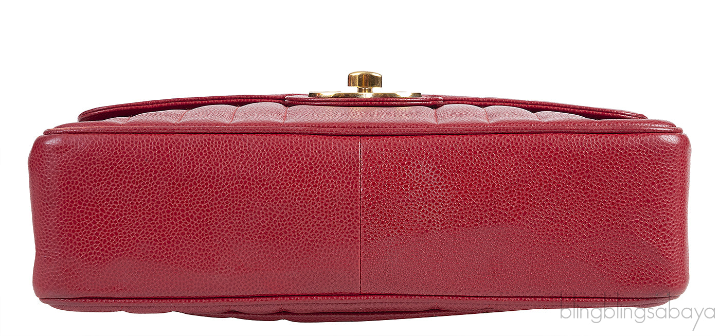 Red Caviar Vintage CC Flap Bag
