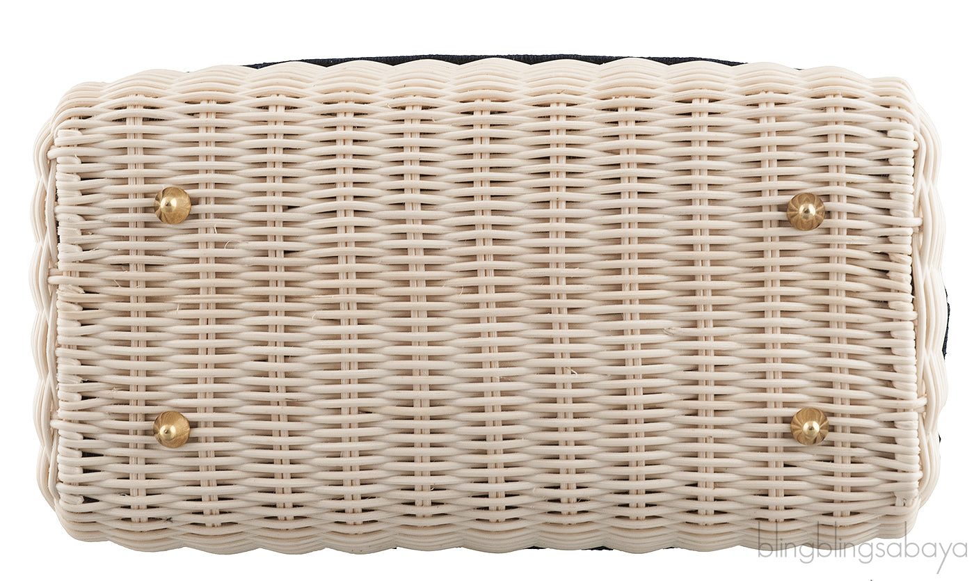 Lady Dior Natural Wicker & Dior Oblique Medium