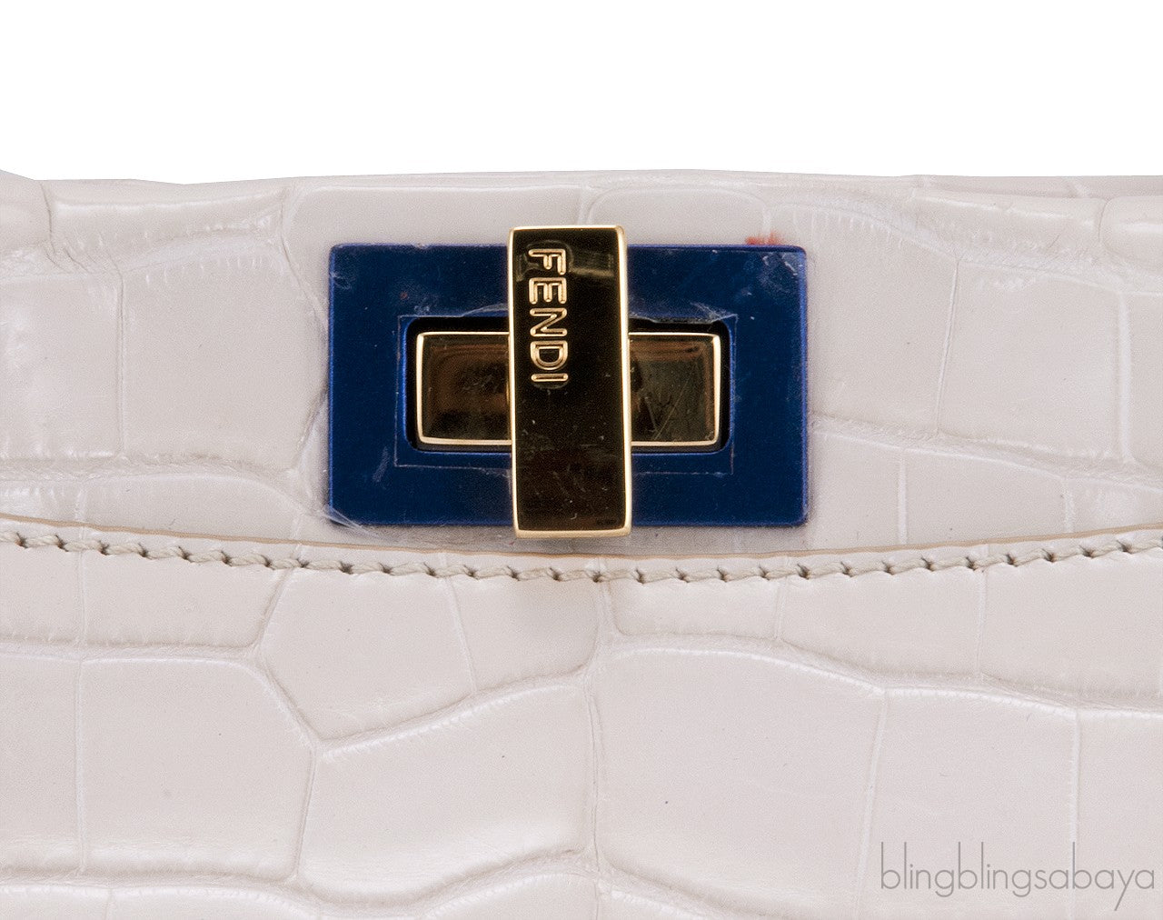 Mini Tricolor Crocodile Peekaboo