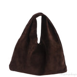 Espresso Ans Bindle Small Leather Tote Bag