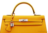 Kelly 32 Jaune d\'Or Epsom PHW