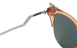 Fendi FF0041/s Peach Cat Eye Sunglasses