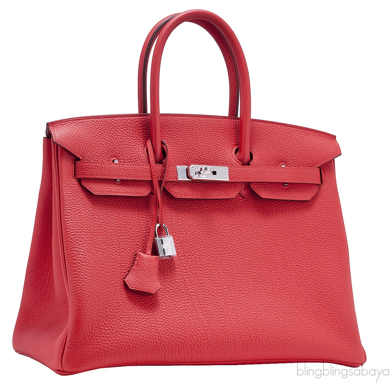 Birkin 35 Togo Capucine PHW