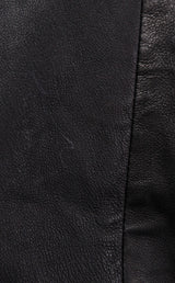 Black Leather Trouser
