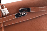 Kelly 35 Gold Togo