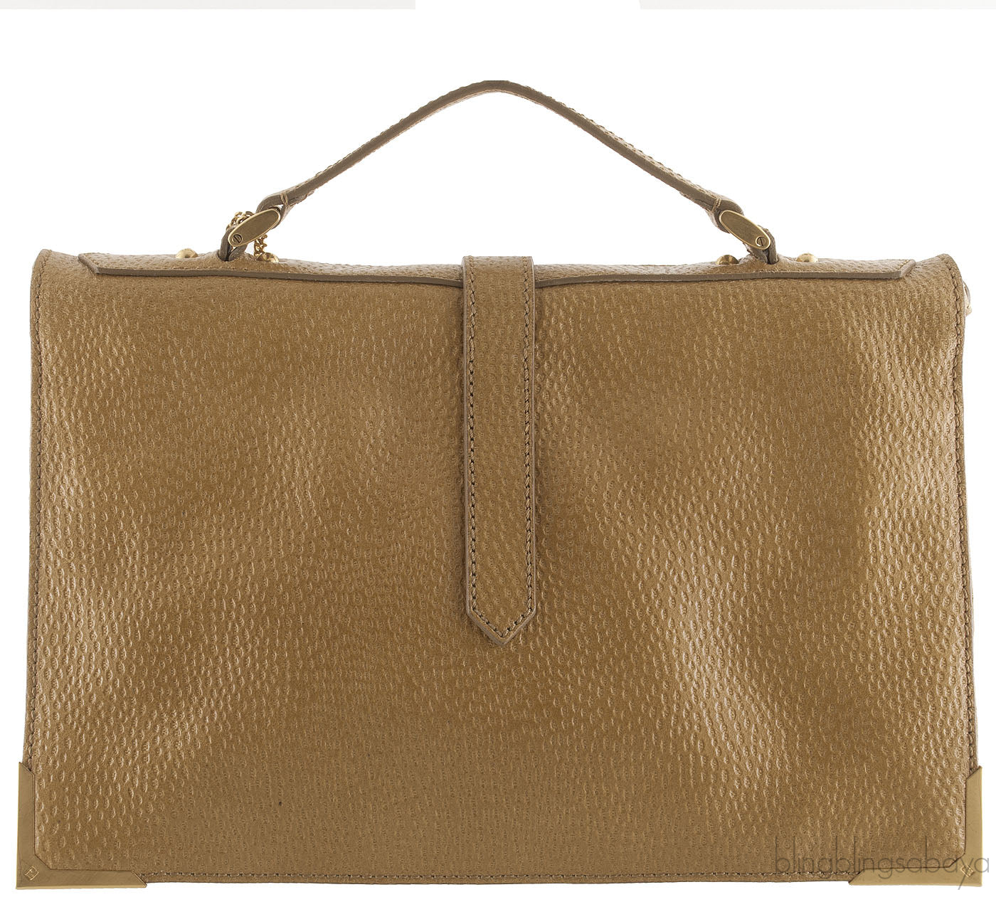 Fendi Brown Clutch Shoulder Bag