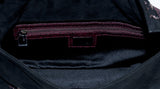 Black Beads Embroidered Baguette