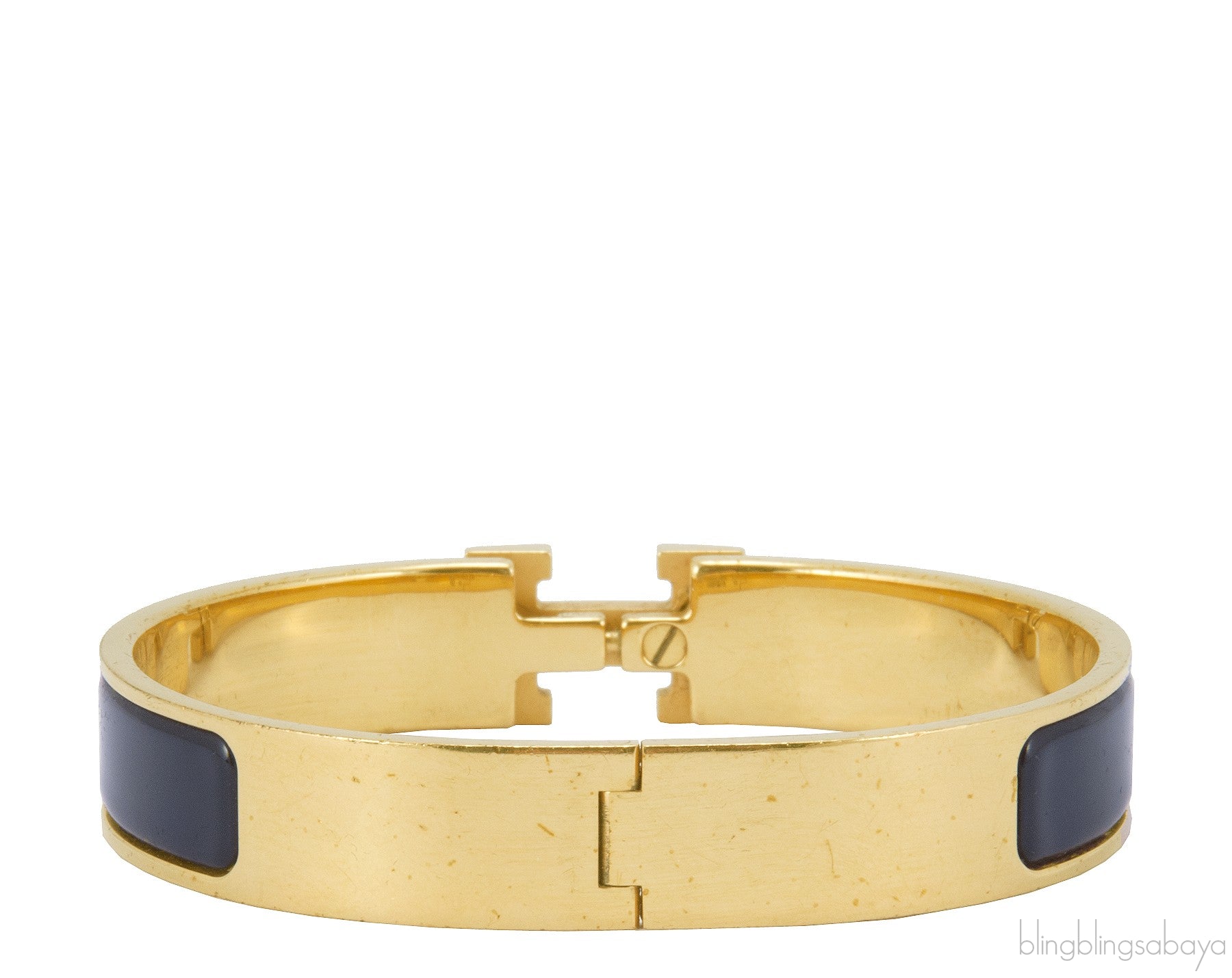 Clic Clac Black H Bracelet