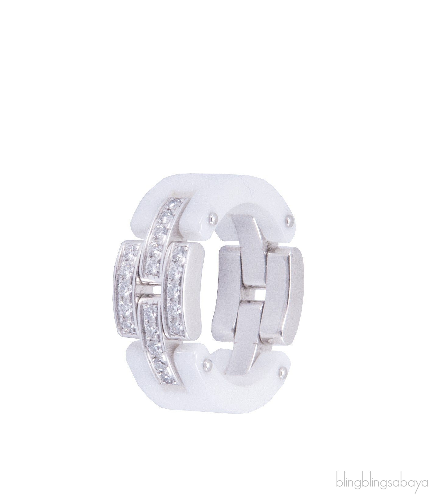 Maillon Panthere Ceramic Ring