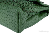Green Intrecciato Olympia Bag