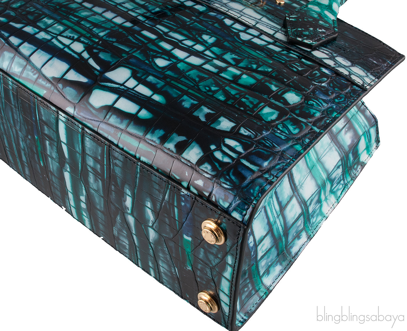 City Steamer Crocodile Bag PM