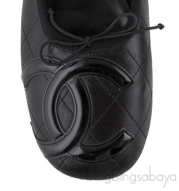 CC Cambon Quilted Ballet Flat