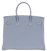Birkin 35 Blue Lin Togo