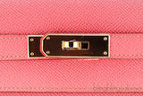 Kelly 32 Flamingo Epsom Sellier GHW