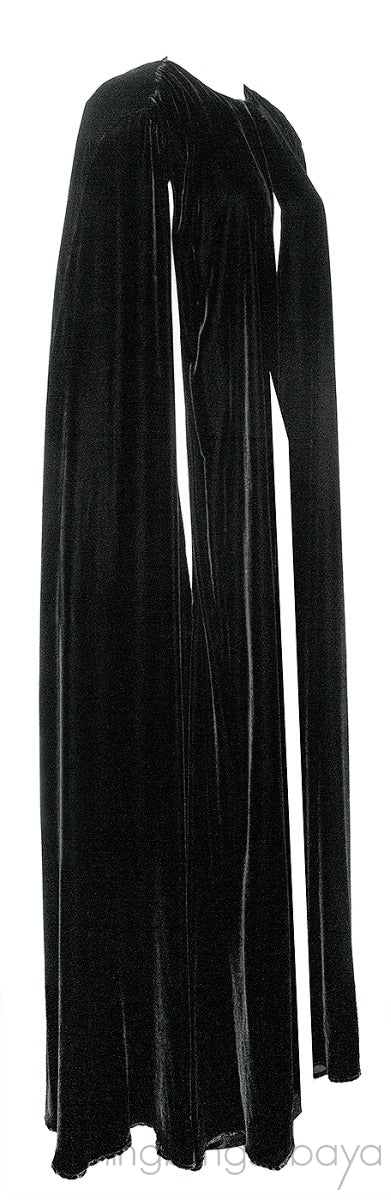 Black Velvet Cape