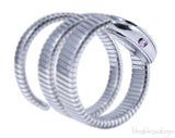 Serpenti Steel Diamond Watch