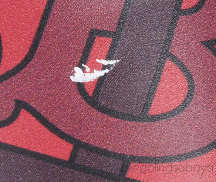 Red Wiltkin Logo Print Slingback