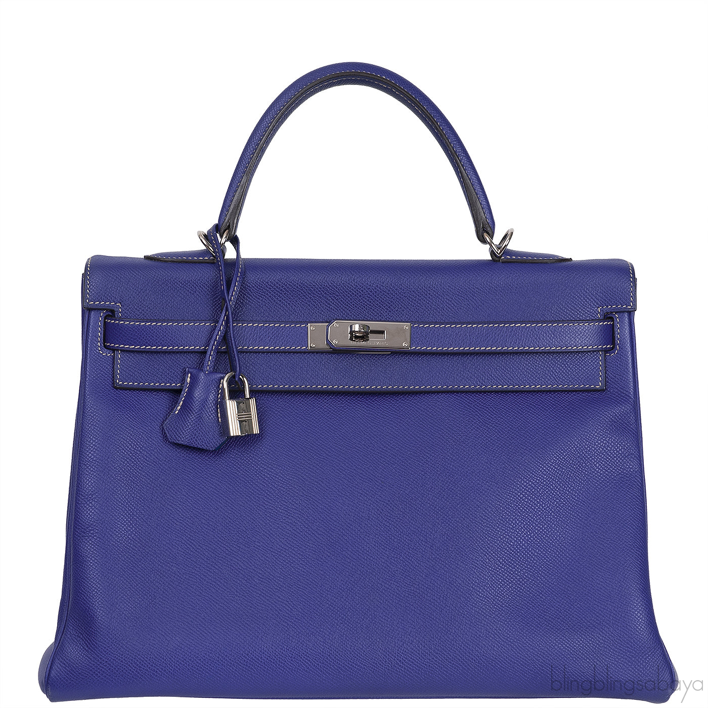 Kelly 35 Blue Iris Epsom Retourne PHW