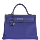 Kelly 35 Blue Iris Epsom Retourne PHW