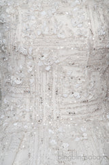 Crystal Embellished Wedding Dress