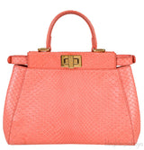 Orange Python Mini Peekaboo