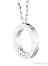 Love Diamond Paved Necklace