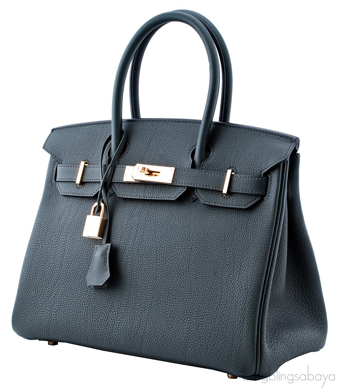 Birkin 30 Vert Fonce Togo